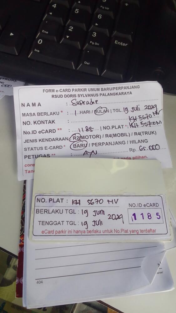 kARTU MEMBER BARU ID:1185,948