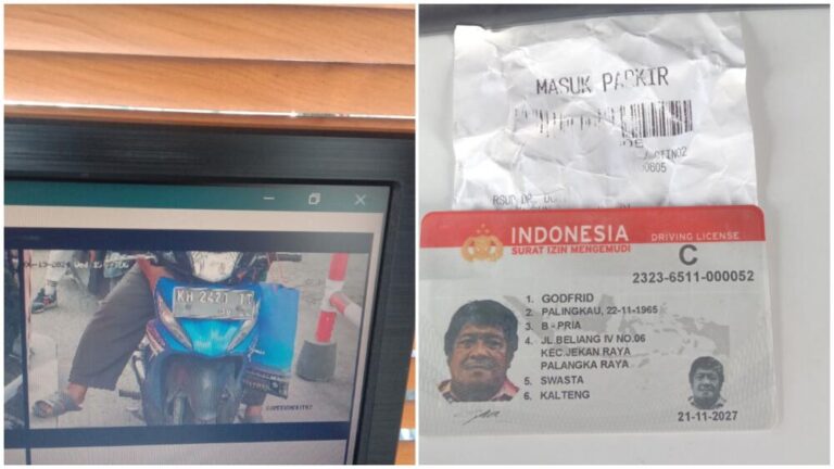 Tiket rusak sudah bayar denda