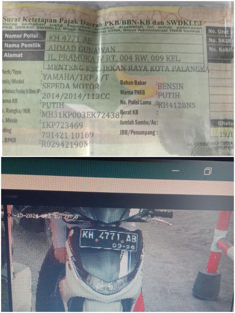 Tiket hilang sudah bayar denda