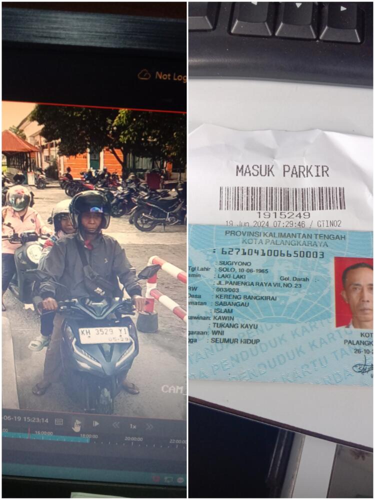 Tiket tertukar dari alat