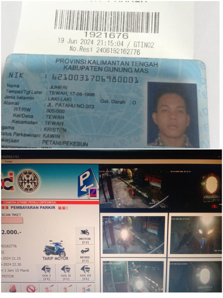 Tiket tertukar dari alat