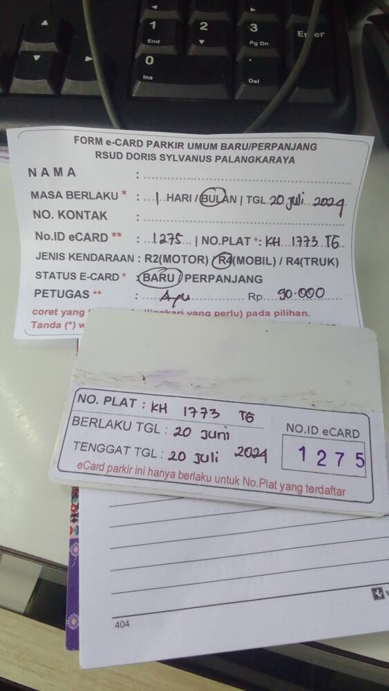 kARTU MEMBER BARU ID:1275