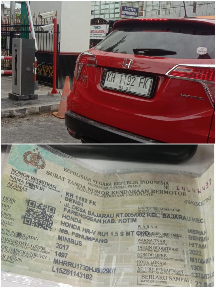 Tiket ketinggalan bayar denda