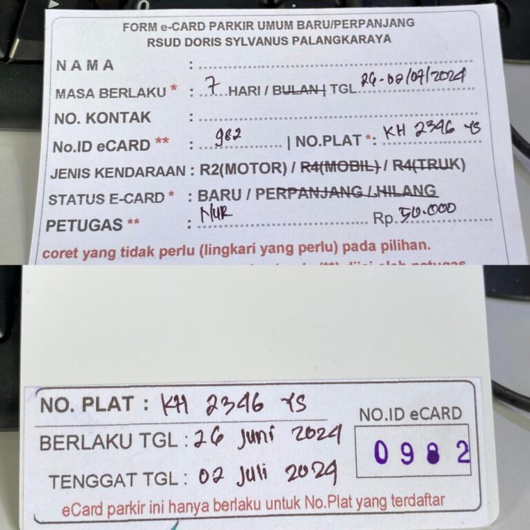 Kartu Member baru 982