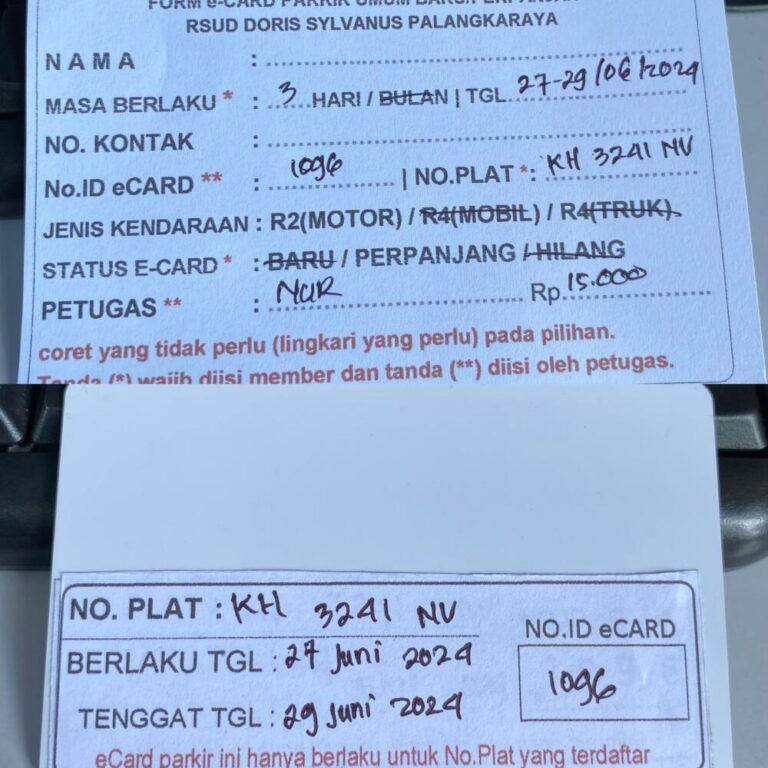 Kartu Member perpanjang id 1096