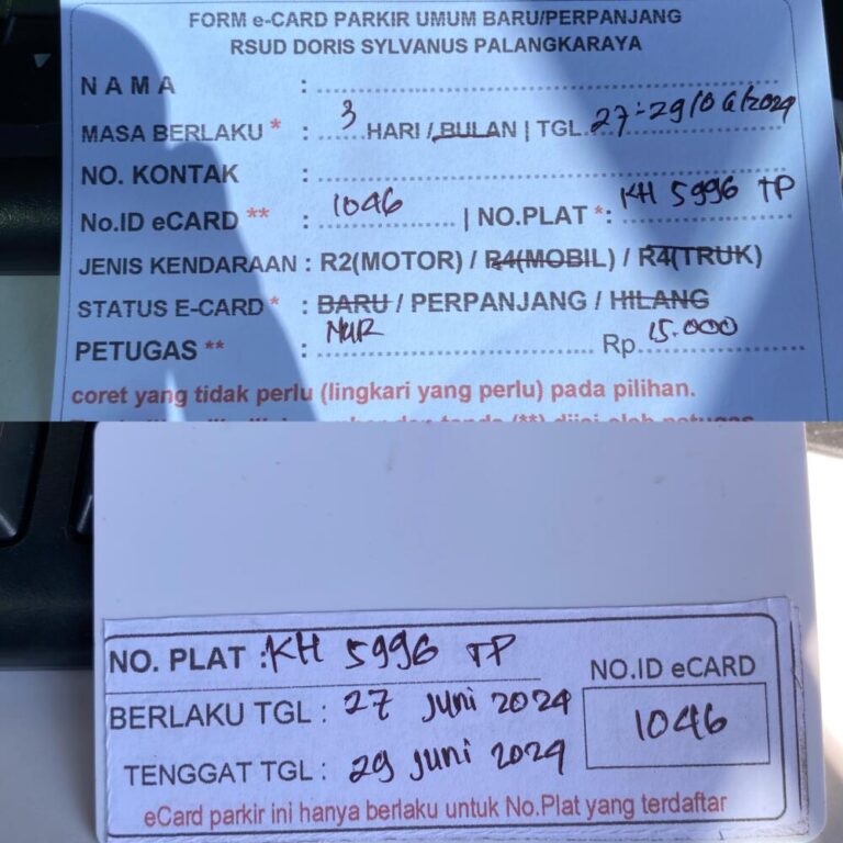 Kartu Member perpanjang id 1046