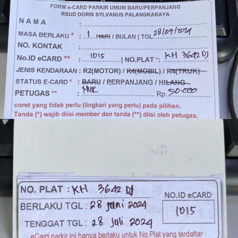 Kartu Member perpanjang id 1015