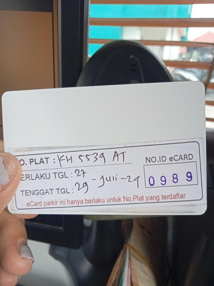Kartu kembali R2 id 989