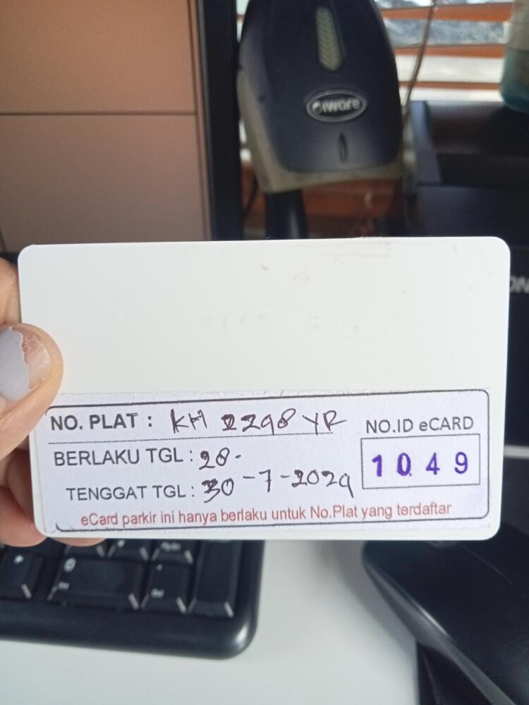 Kartu kembali R2 id 1049