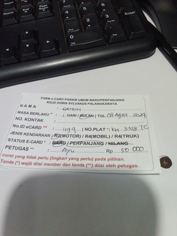 PERPANJANG KARTU ID:1194