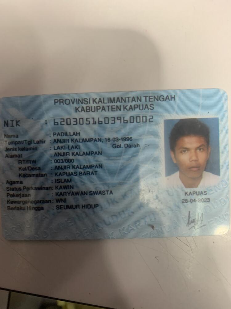 Tiket Hilang
