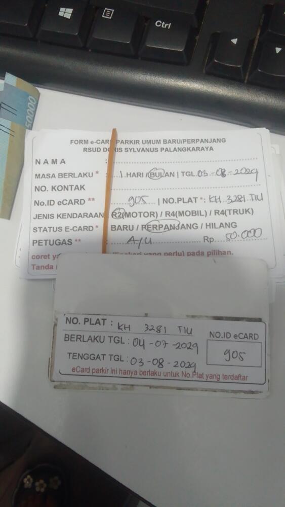 PERPANJANG KARTU ID:905