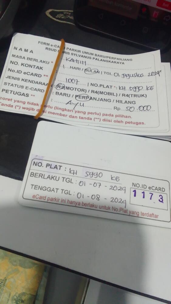 PERPANJANG KARTU ID:1173