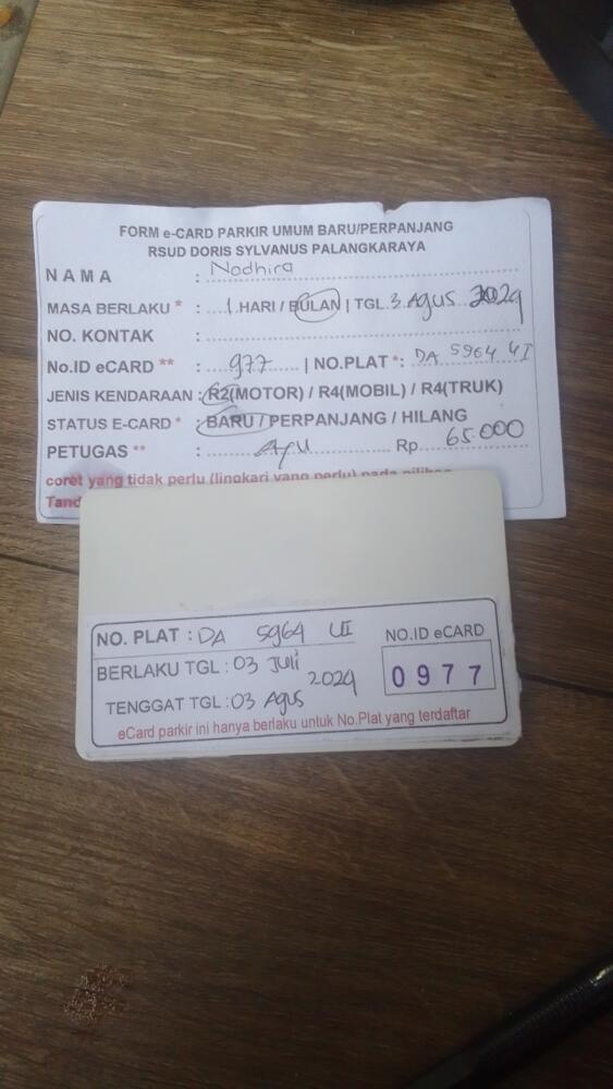 kARTU MEMBER BARU ID:977