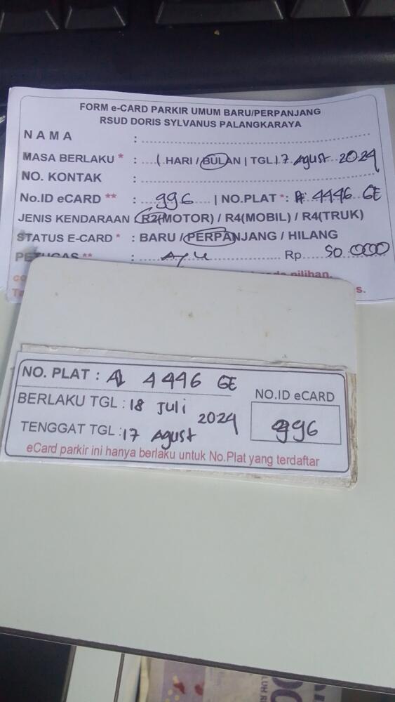 PERPANJANG KARTU ID:996