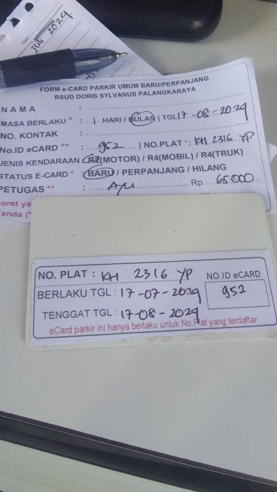 kARTU MEMBER BARU ID:952