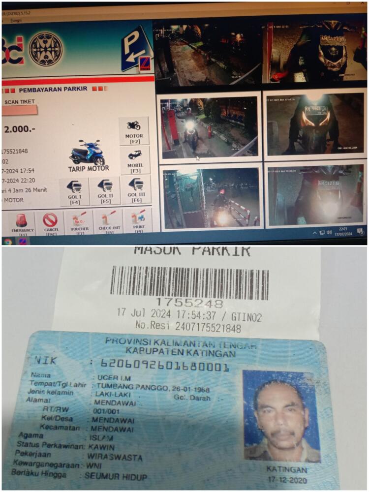 Tiket tertukar dari alat