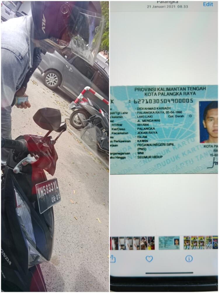 Tiket hilang/bayar denda