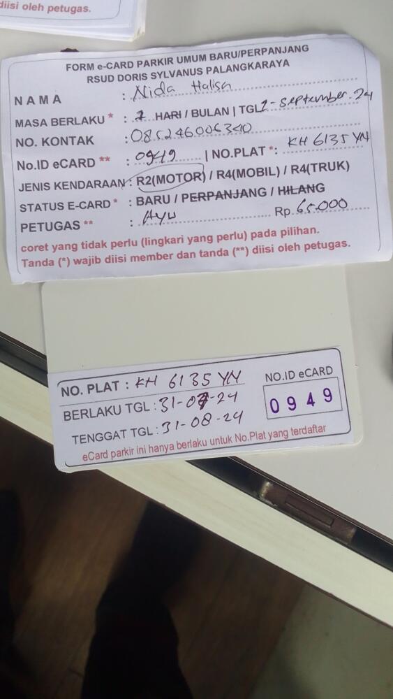 kARTU MEMBER BARU ID:949