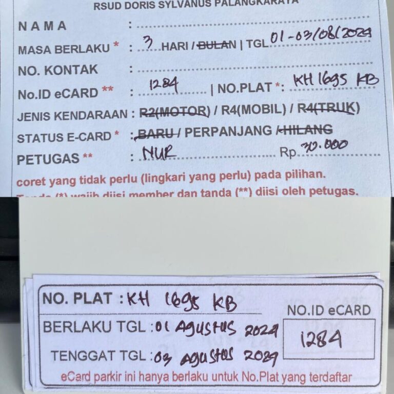 Kartu Member perpanjang