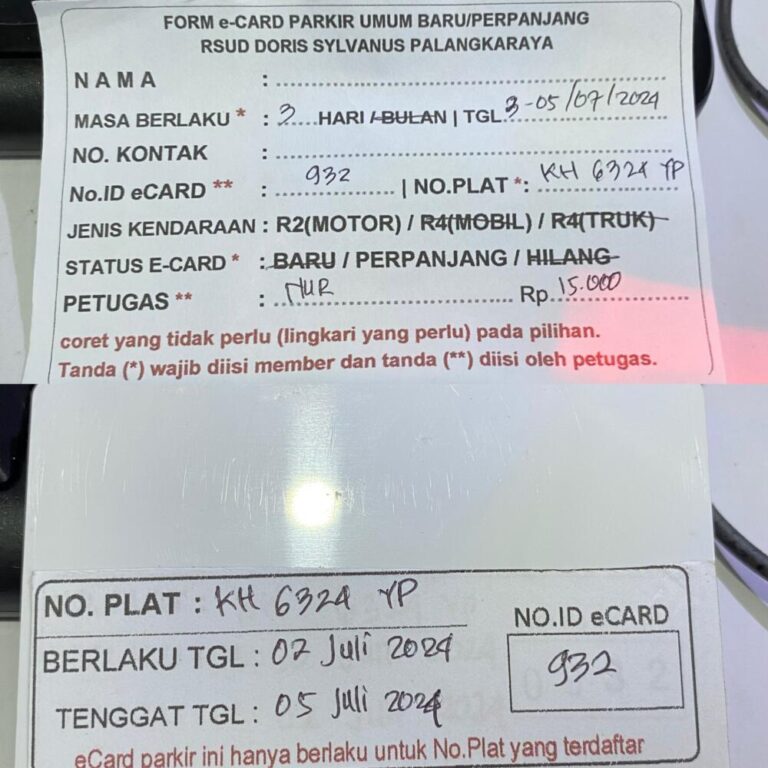 Kartu Member perpanjang id 932