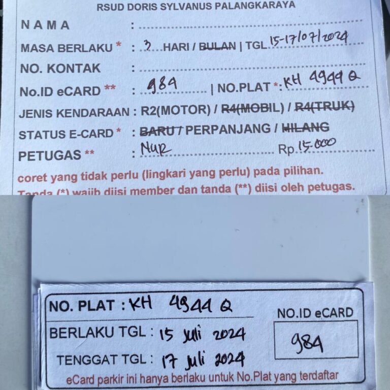 Kartu Member perpanjang id 984