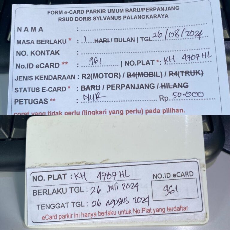 Kartu Member perpanjang