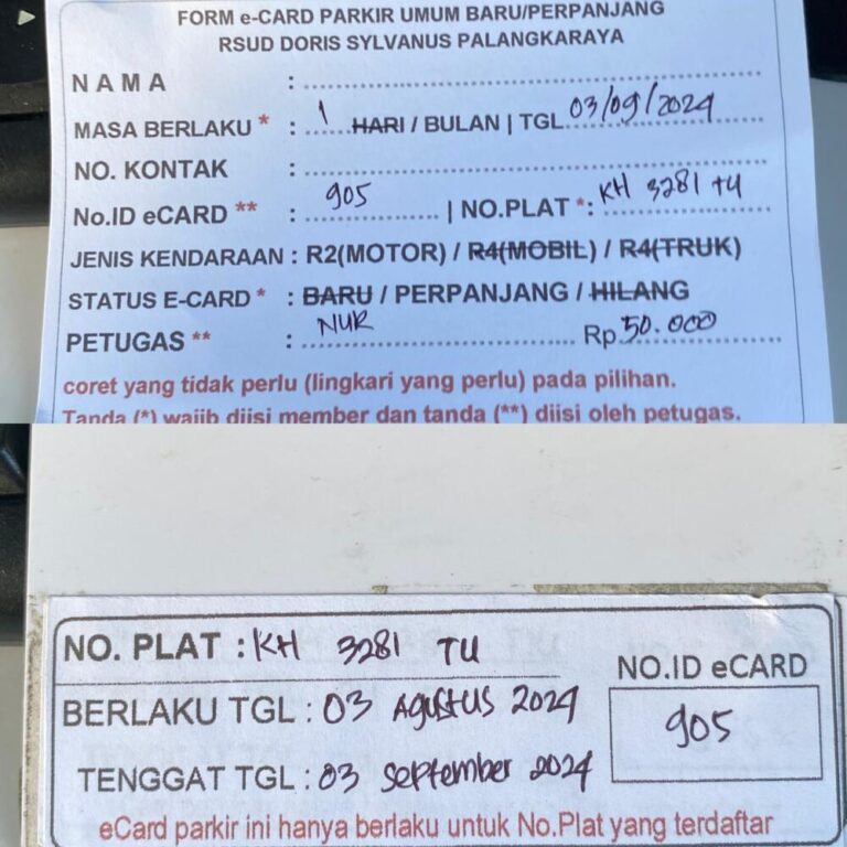 Kartu Member perpanjang