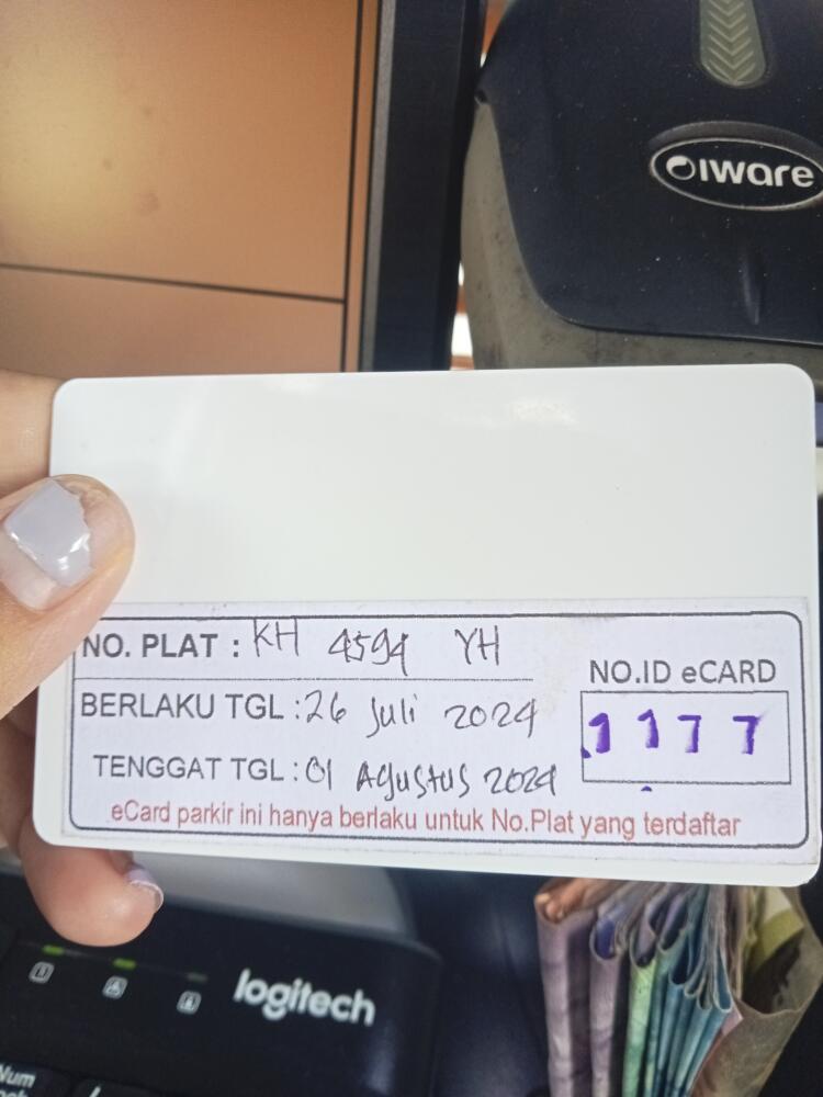 Kartu kembali R2 id 1177