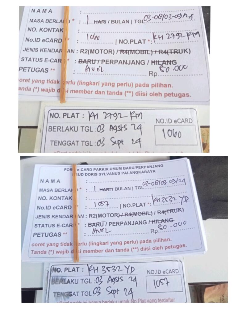 Perpanjang member R2 id 1060,id 1057