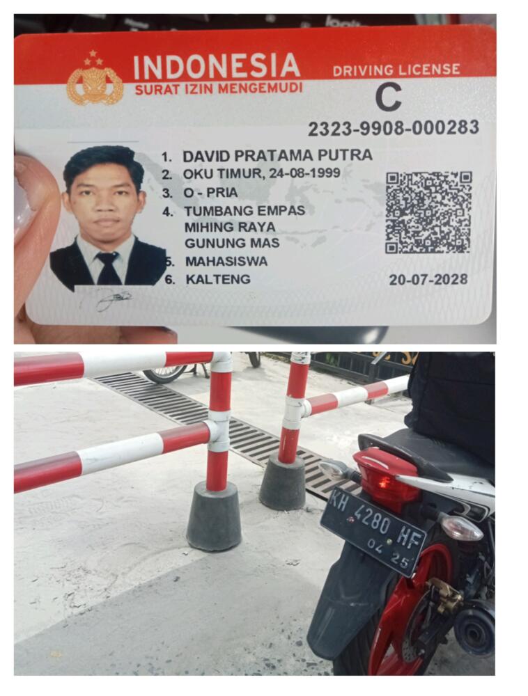 Denda karcis Hilang R2