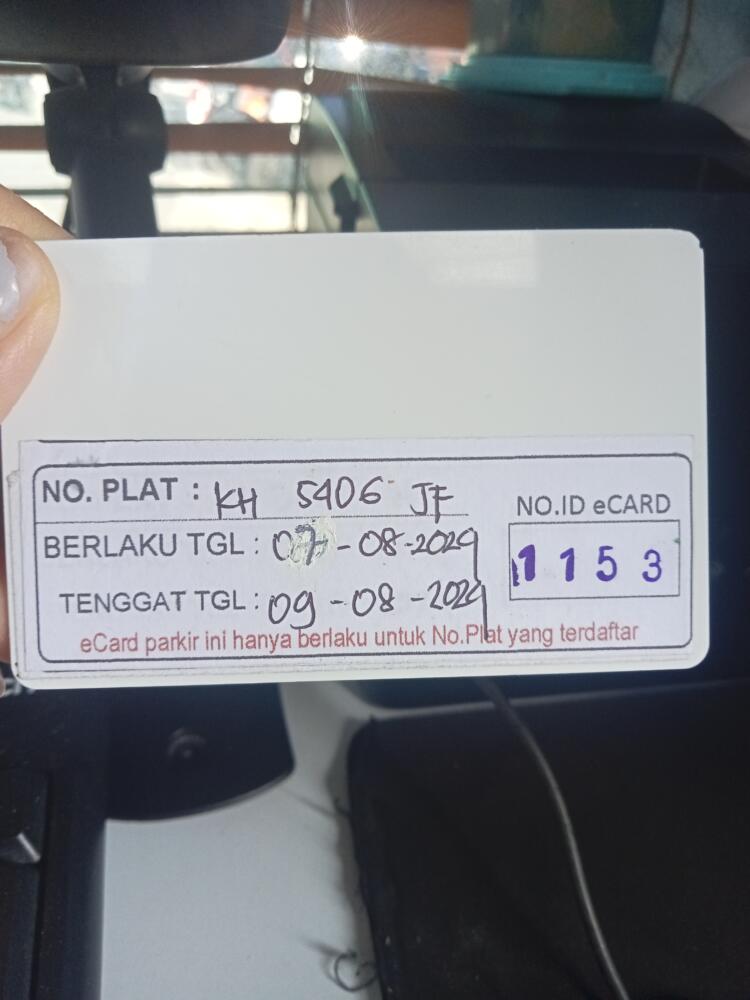 Kartu kembali R2 id 1153