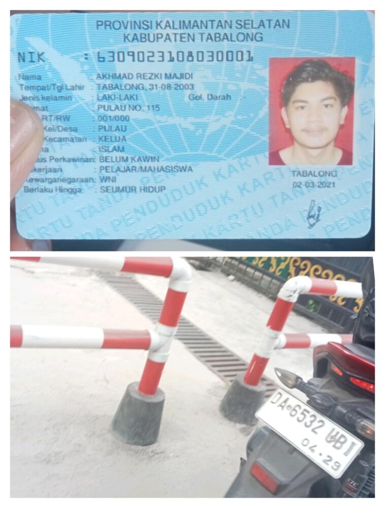 Denda karcis Hilang R2