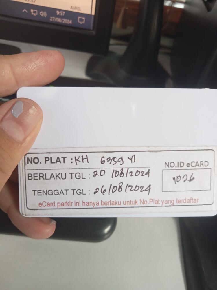 Kartu kembali R2 id 1026