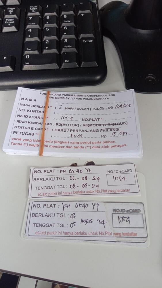 Perpanjang member id 1054