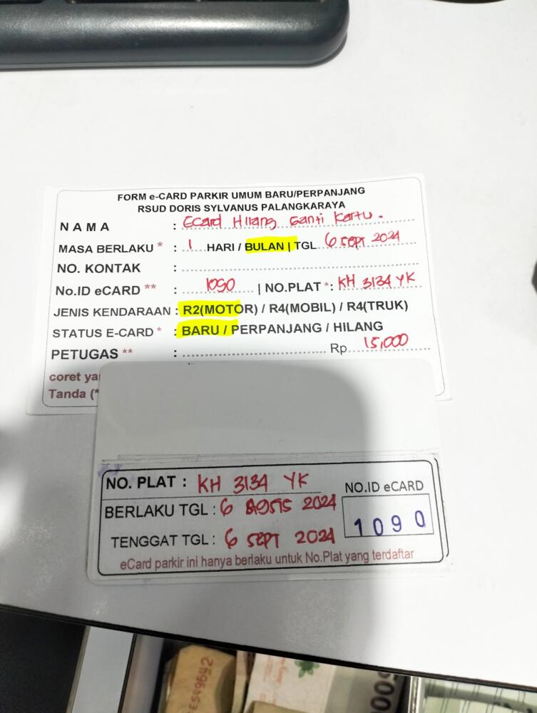 Ecard hilang id 989 ganti ke id 1090