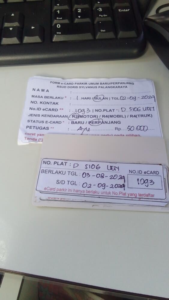 PERPANJANG KARTU ID:1093
