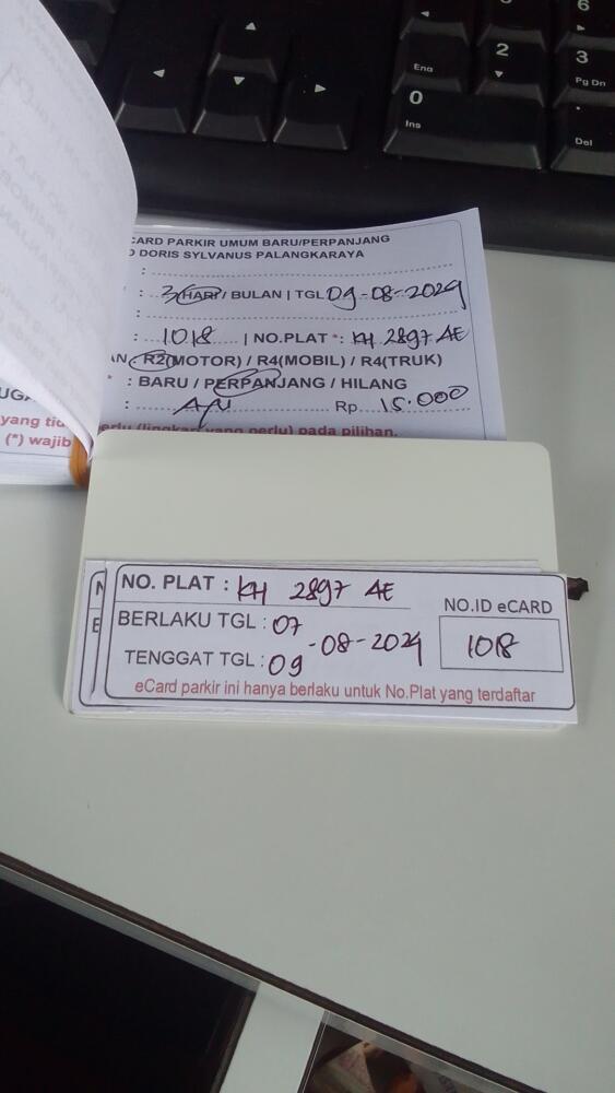 PERPANJANG KARTU ID:1018