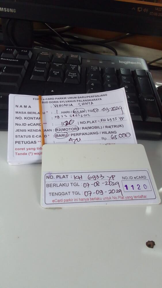 kARTU MEMBER BARU ID:1120