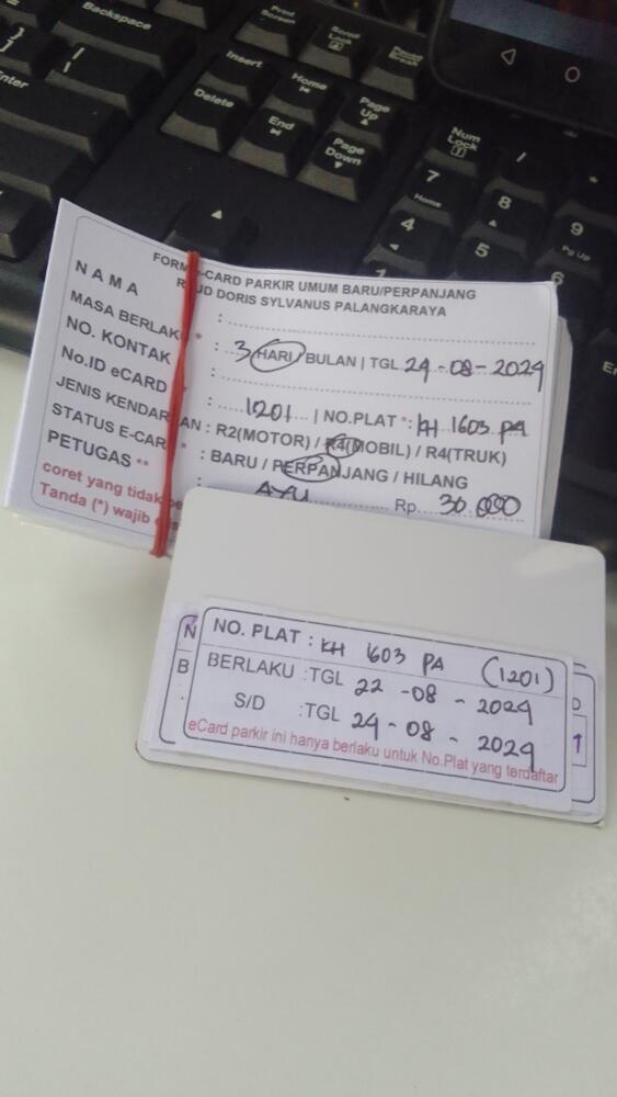 PERPANJANG KARTU ID:1201