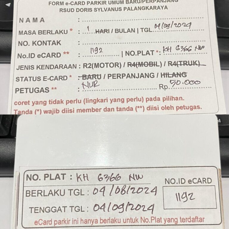 Kartu Member perpanjang