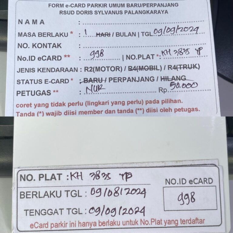 Kartu Member perpanjang