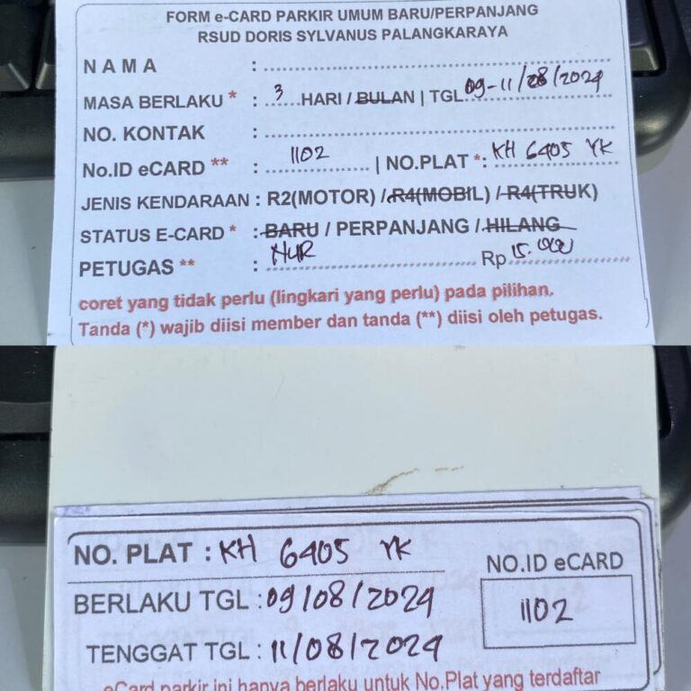 Kartu Member perpanjang