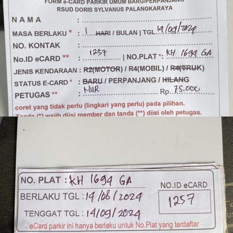 Kartu Member perpanjang