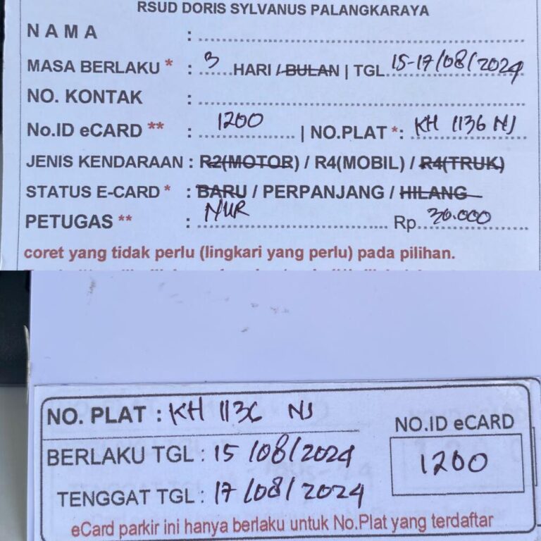 Kartu Member perpanjang