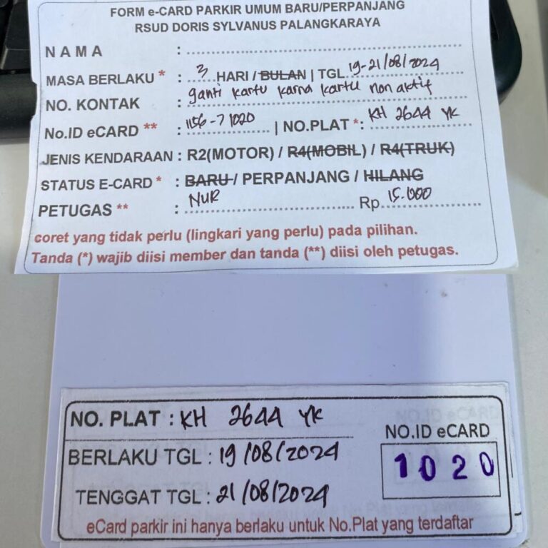 Kartu Member perpanjang