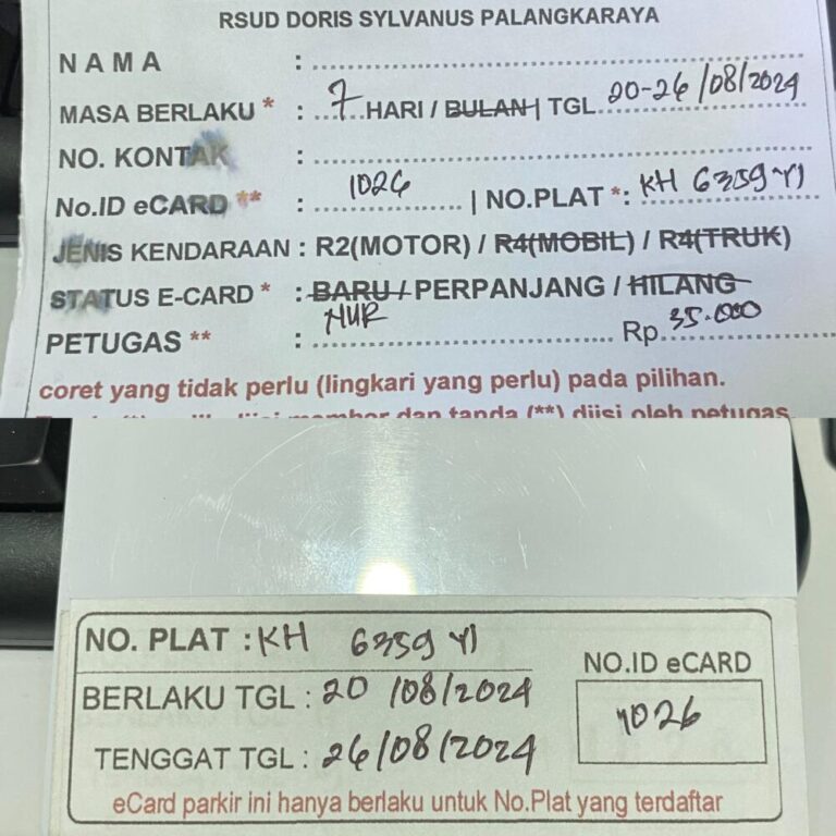 Kartu Member perpanjang