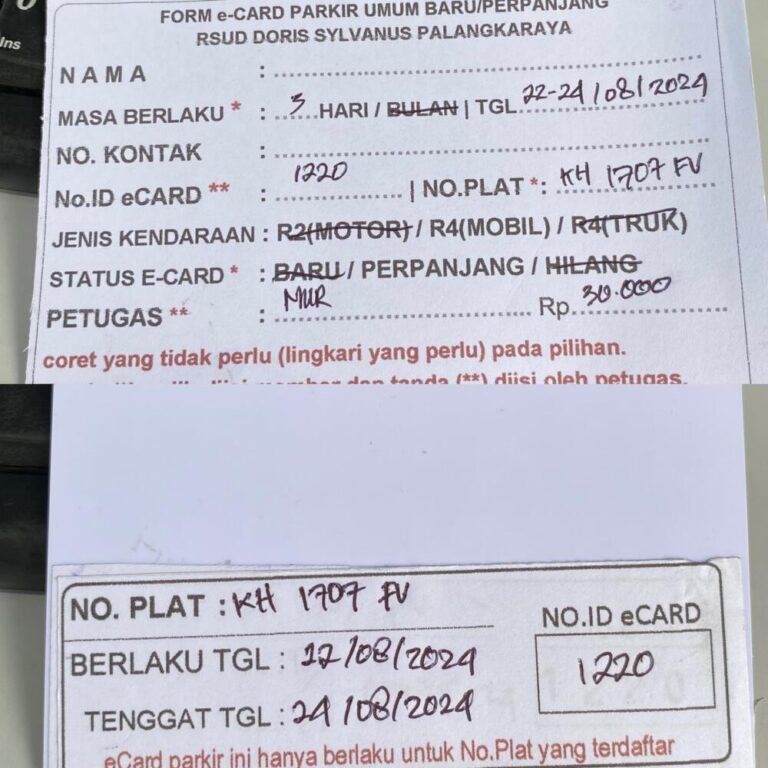 Kartu Member perpanjang