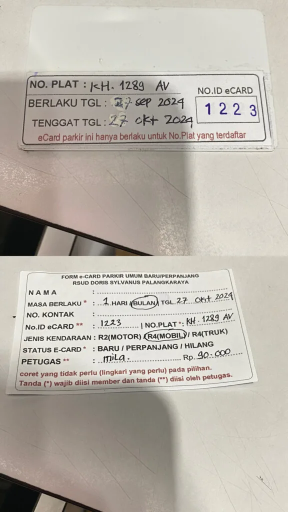 Kartu Member Baru