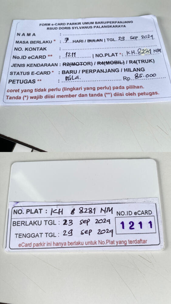 Kartu Member Baru